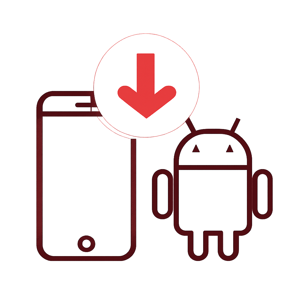 An educational diagram regarding the installation steps for BS Win Lottery.