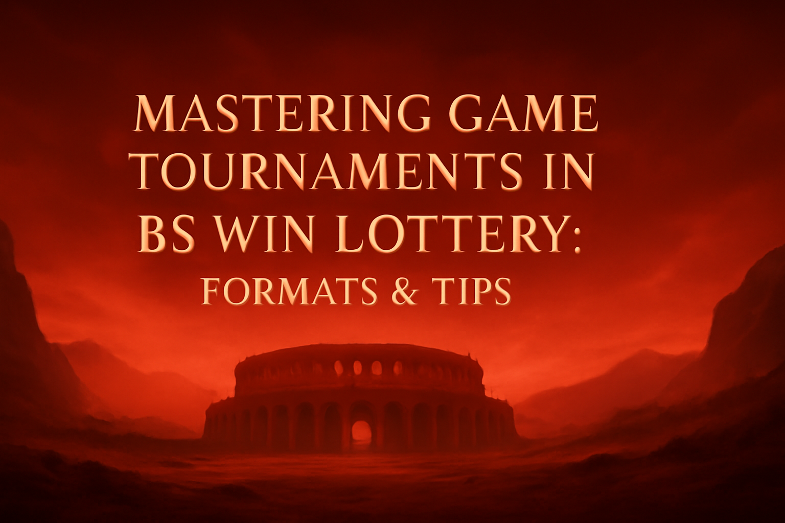 An informative graphic illustrating the steps to update the BS Win Lottery App.