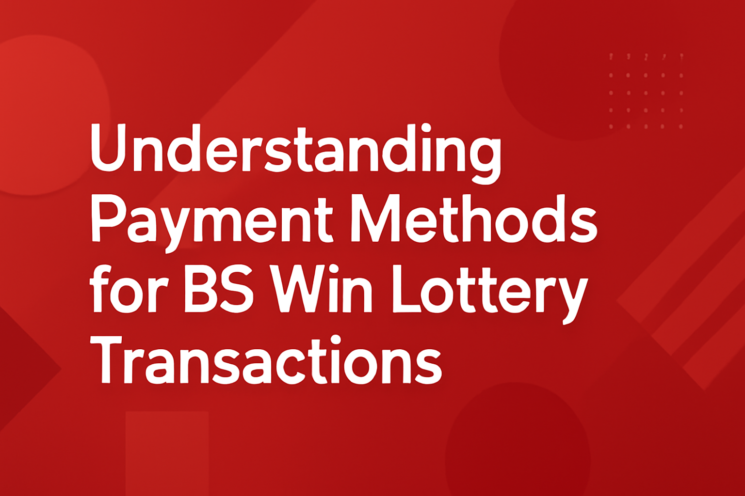 Informational graphic depicting the installation process for BS Win Lottery.