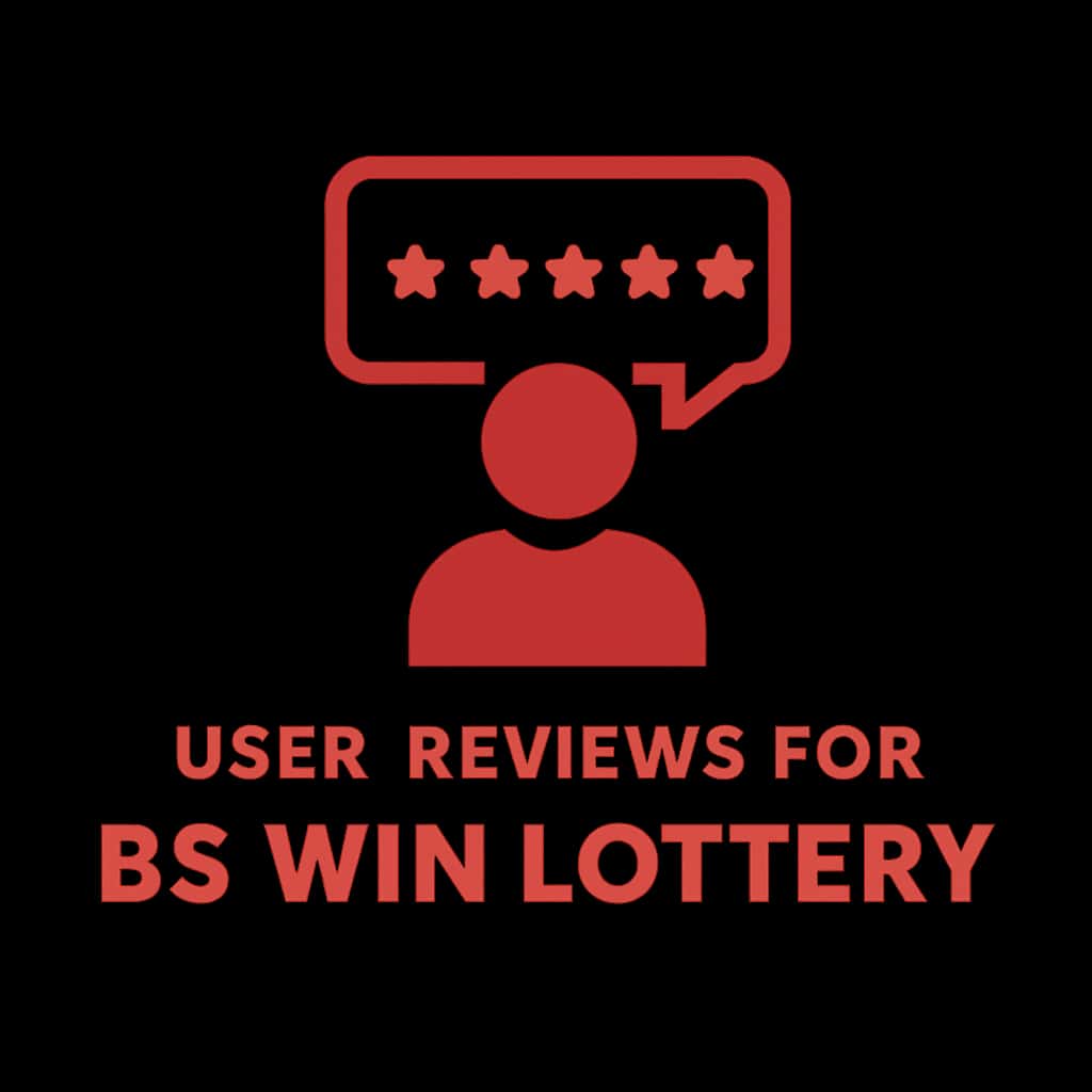 Icon representing user reviews for BS Win Lottery.