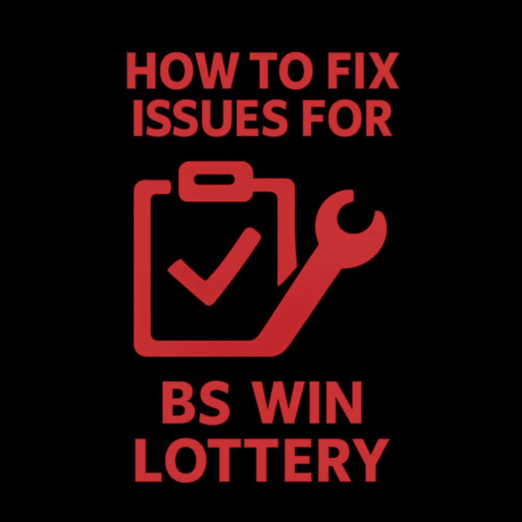 Icon representing support for the BS Win Lottery app.