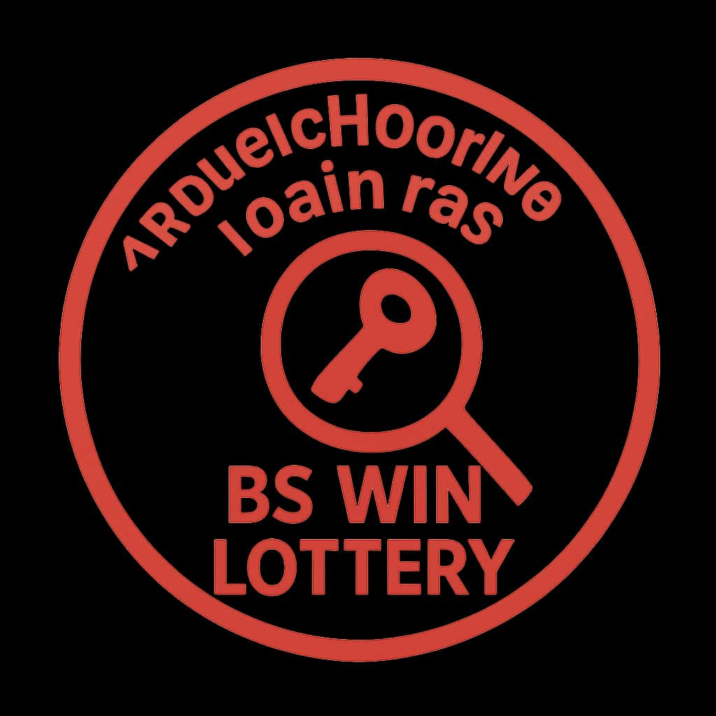 Icon representing troubleshooting login issues for BS Win Lottery.